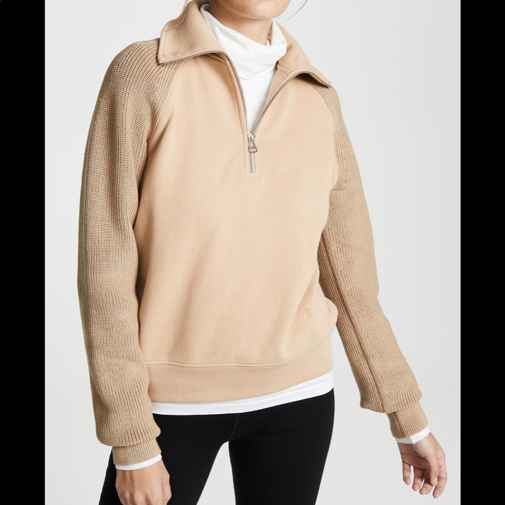 Helmut Lang half zip sweater
